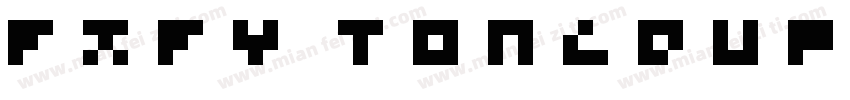 FZFW TongQuPOPTiS GB字体转换